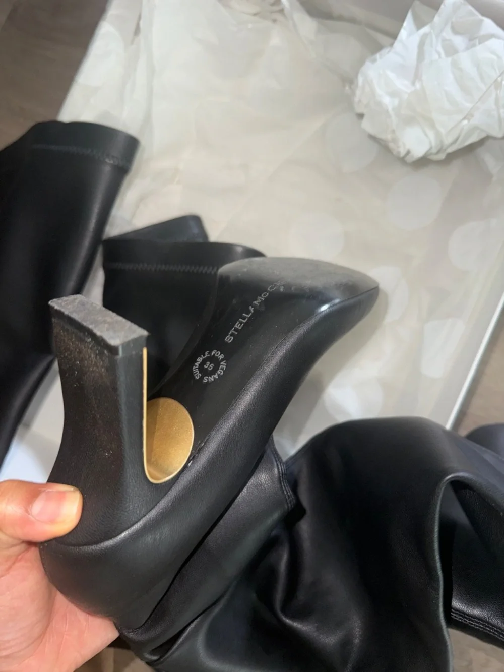 Stella McCartney Thigh high boots